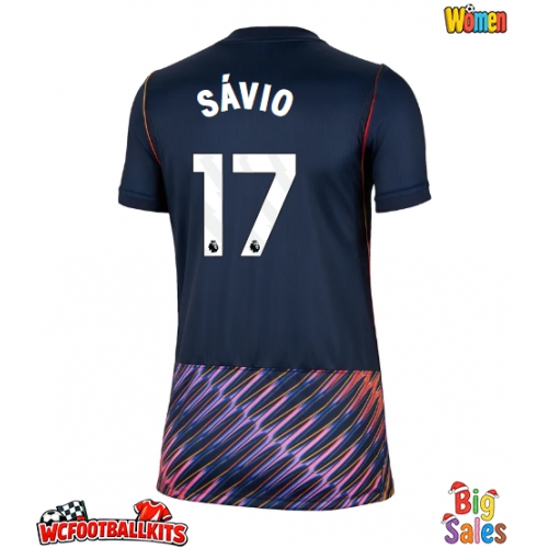 Tottenham Hotspur Savio #17 Replica Away Stadium Shirt for Women 2026-27 Short Sleeve